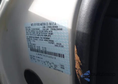 2003 Lincoln Ls V8 z USA, uszkodzony, nr VIN 1LNHM87A03Y680648